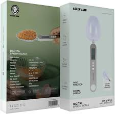 ترازو قاشقی دیجیتال گرین لاین مدل GL-SL3 (دقت بالا و صفحه نمایش LCD)