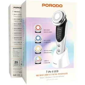 ماساژور صورت 7 کاره پرودو مدل Porodo 7-in-1 LED