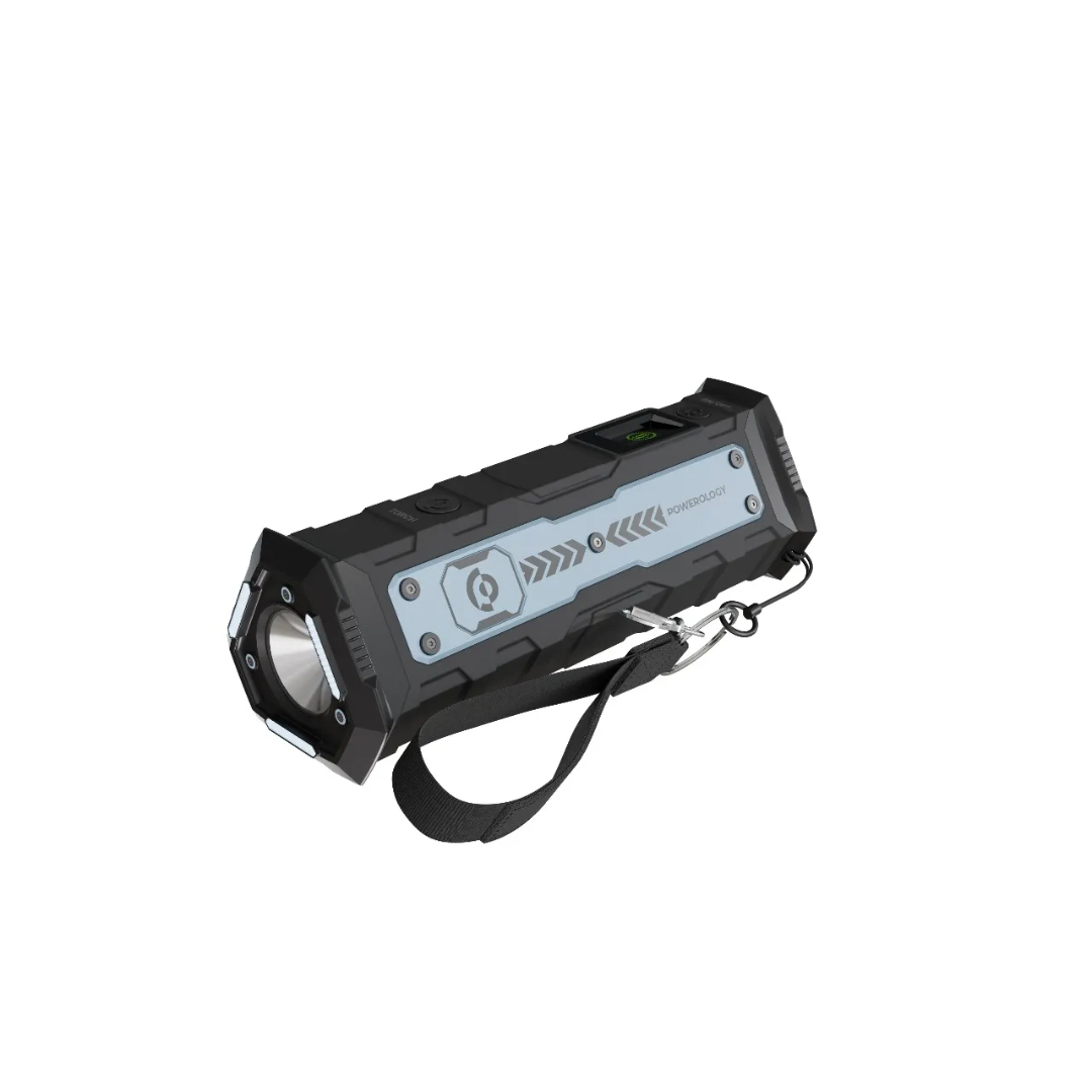 پاوربانک پاورولوژی مدل TorchPower PPBCHA91BK ظرفیت 20000 میلی آمپر ساعت