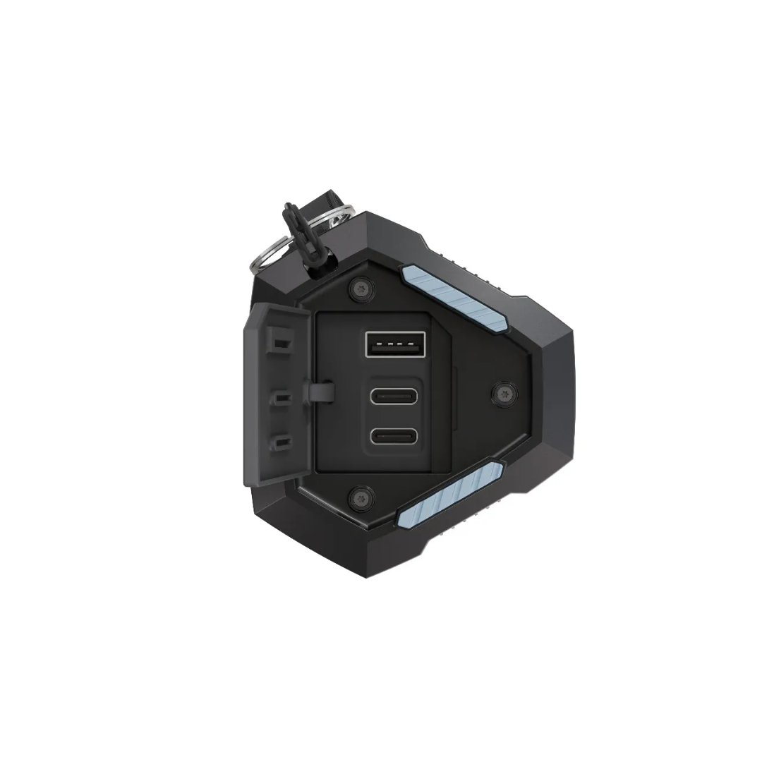 پاوربانک پاورولوژی مدل TorchPower PPBCHA91BK ظرفیت 20000 میلی آمپر ساعت