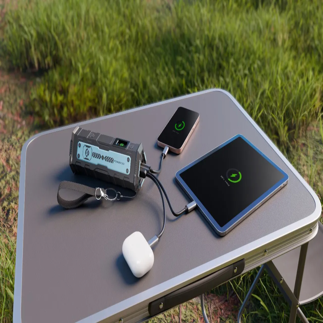 پاوربانک پاورولوژی مدل TorchPower PPBCHA91BK ظرفیت 20000 میلی آمپر ساعت