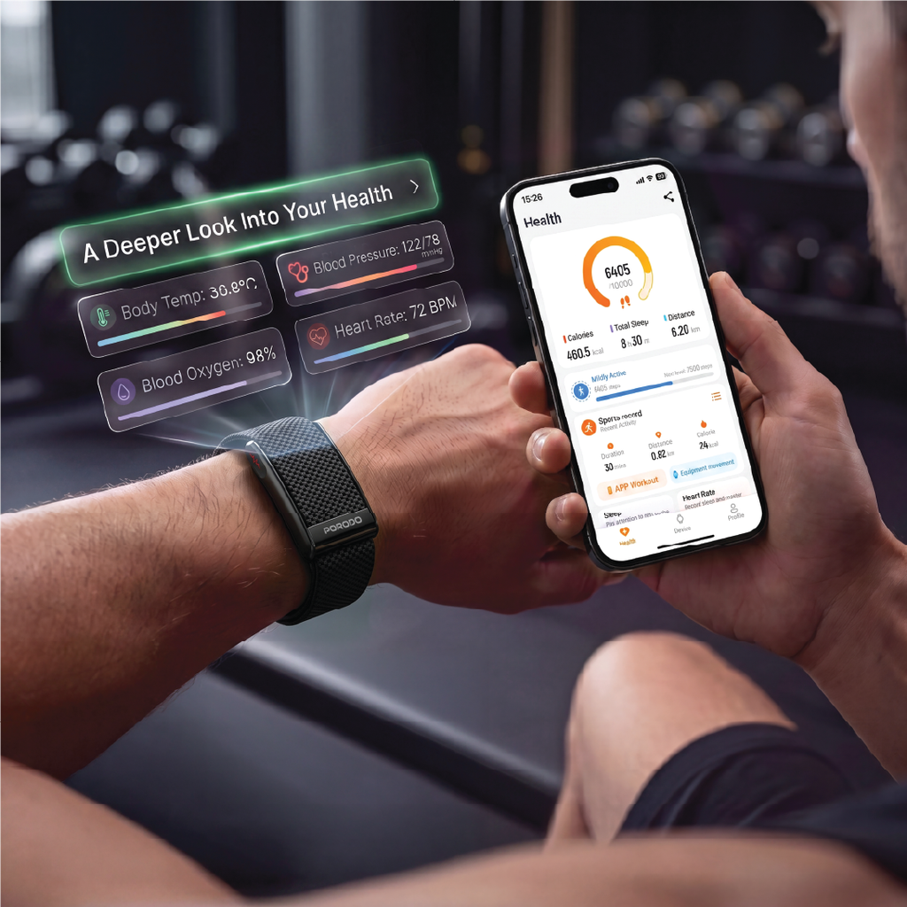 دستبند هوشمند Porodo TrackFit Neo