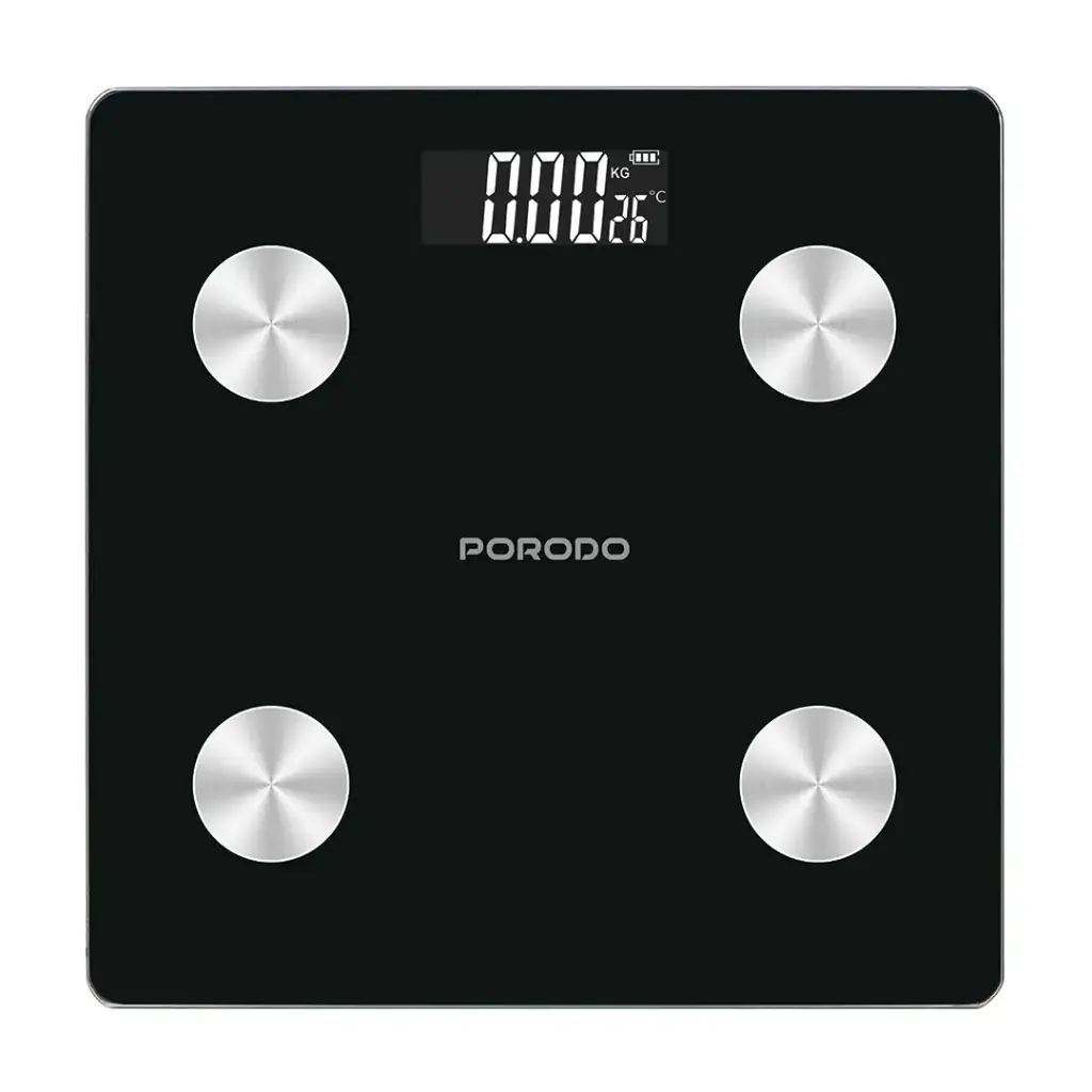 ترازو شیشه حرارت‌دیده Gravis Smart Body FAT & BMI Scale مدل دیجیتال پرودو لایف‌استایل